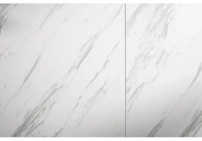 Rozkladací jedálenský stôl 39562 180/260 x 90cm White Look Ceramik  - Komfort-nábytok