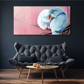 Obraz na plátne Zvieracie vtáky pobočka