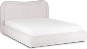 Vintino Posteľ PERLA 160x200 -krémová farba
