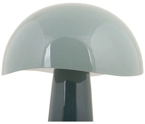 Stolová lampa v petrolejovej farbe s kovovým tienidlom (výška 33 cm) Grato – Leitmotiv