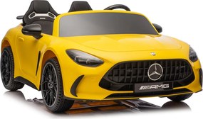 LEAN CARS Autobatéria Mercedes GT63 AMG DK-GT63 24V LCD Yellow