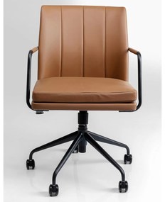 Charles kancelárska stolička hnedá