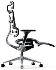 Kancelárska ergonomická stolička Diablo V-Master, čierna