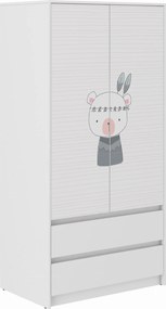 Wooden Toys Detská skriňa B-9 MEDVEDÍK INDIÁN