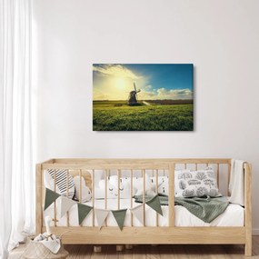 Obraz - Veterný mlyn (90x60 cm)