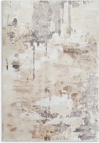 Dekorstudio Moderný koberec s vysokou gramážou OMEGA1 K – krémový Rozmer koberca: 120x170cm