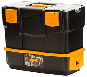 ArtPlast Plastový kufor na náradie s prídavným boxom 420x220x340 mm