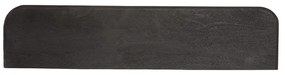 Čierna polica z mangového dreva 88 cm Tarontu – Light &amp; Living