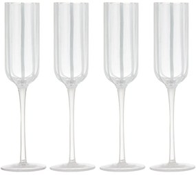 Poháre v súprave 4 ks na sekt 180 ml Stripe – Ladelle