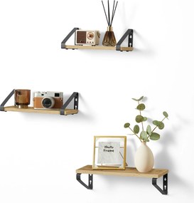 Nástenné police TAYLOR ARTISAN sada 3ks