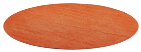 Okrúhly koberec KEVIN, Ø 3500 mm, oranžová