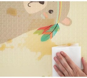 PETITE&MARS - Skladacia podložka na hranie  CAMPY ELEPHANT&FOX