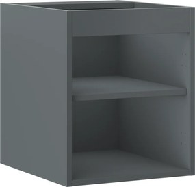Mexen Box-A, závesná skrinka 40 cm, grafitová matná, 91AX1-0400-470-1-66