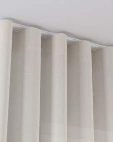 Zaves s riasením WAVE farba produktu krémová látka zapletaná