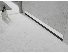 Mexen Flat Wall, sprchový žľab na stenu 2v1, 70 cm, biela, 1230070