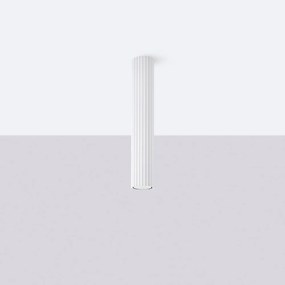 Biele bodové svietidlo Gleam – Sollux