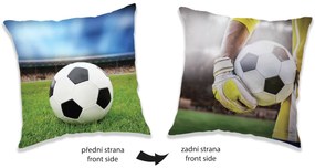 Jerry Fabrics Dekoračný vankúš 40x40 cm - Futbal