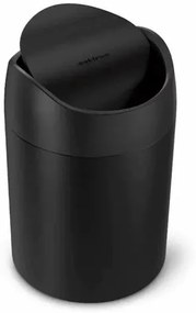 Stolný odpadkový kôš Simplehuman 1,5 l čierna mat SHCW2100