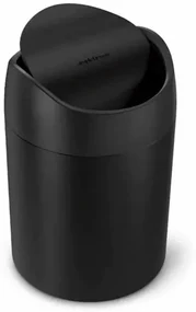 Stolný odpadkový kôš Simplehuman 1,5 l čierna mat SHCW2100