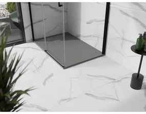 Mexen Stone+, obdĺžniková vanička z minerálneho kompozitu 130 x 90 cm, šedá-betónová, 44619013