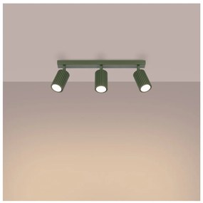 Zelené bodové svietidlo 6,5x45 cm Gleam – Sollux