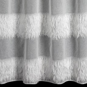 ZÁCLONA NA KRÚŽKOCH MARGARET4 140X250 CM BIELA
