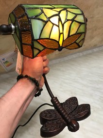 Lampa tiffany banker 28*20 VÁŽKA