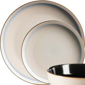 Mäser 10-dielna jedálenská súprava ALENIA, béžová