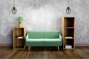 Závesné svietidlo Rijeka, 1x grafitové sklenené tienidlo, b