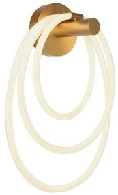 LED Nástenné svietidlo LED/37W/230V 3000K zlatá