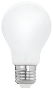 EGLO LED žiarovka A60, E27, 8 W, teplá biela (opálová)