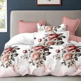 Krepové obliečky Homa CEREA ROSE 3-dielna sada 140x200 cm