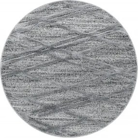 AKCIA: 160x160 (průměr) kruh cm Kusový koberec Pisa 4706 Grey kruh, šedá, obývacia izba, Ayyildiz