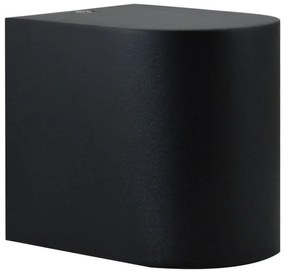 Vonkajšie nástenné svietidlo BOSTON 1xGU10/10W/230V IP44 čierna