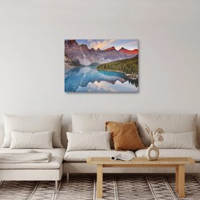 Obraz - Horská kanadská krajina (70x50 cm)