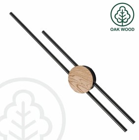 Brilagi - LED Nástenné svietidlo WOODY COLLINE LED/15W/230V 80 cm dub