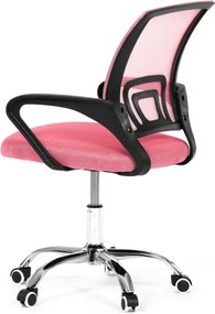 Detská otočná stolička ružová KA-L103 PINK