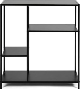 Noela Knižnica regál ARCANA 86x80 čierna