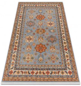 Koberec KESHAN Fredzle, Ramka orientálny 7683/53544 béž / modrý