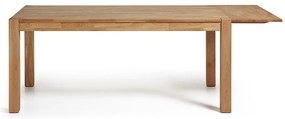 Rozkladací jedálenský stôl Kave Home, 120 x 75 cm
