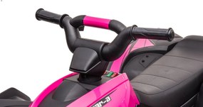 LEAN CARS HL568 Ružový dobíjací štvorkolka