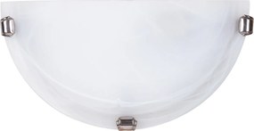 Rabalux ALABASTRO 3002 nástenné svietidlo 1x60W | E27 | IP20 - biely alabaster