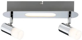 Paulmann 66647 - LED Bodové svietidlo 2xG9/10W/230V + LED/5W