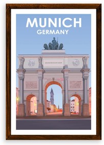 Poster Mníchov - Poster A3 bez rámu (27,9€)