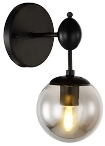 Toolight - Nástenná lampa 1xE27 60W APP750-1W, čierna, OSW-03684