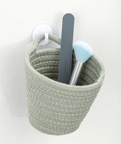 Zelený závesný úložný košík Wenko