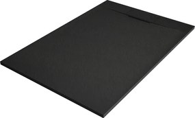 Mexen Otto, SMC obdĺžniková sprchová vanička 140 x 90 cm, čierna, 4N709014