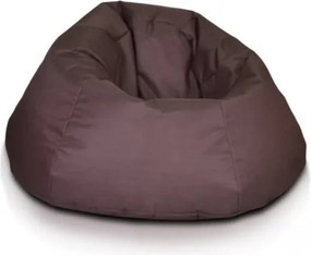Sedací vak guľa Maxi polyester TiaHome - Hnedá