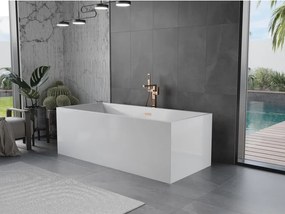 Mexen Vigo, voľne stojaca vaňa 178,5 x 80 cm, biela, medený prepad, 51251788000-65