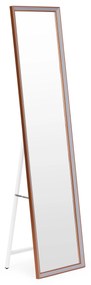 ModernHome Veľké stojace zrkadlo 148 cm - hliníkový rám